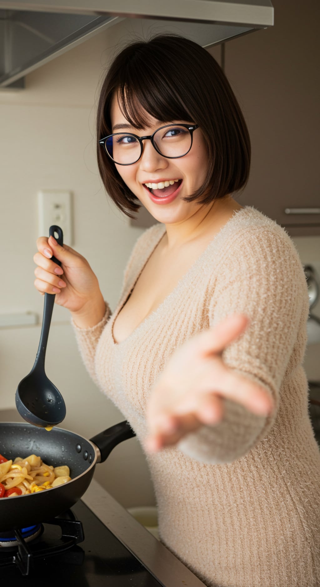 豊満女