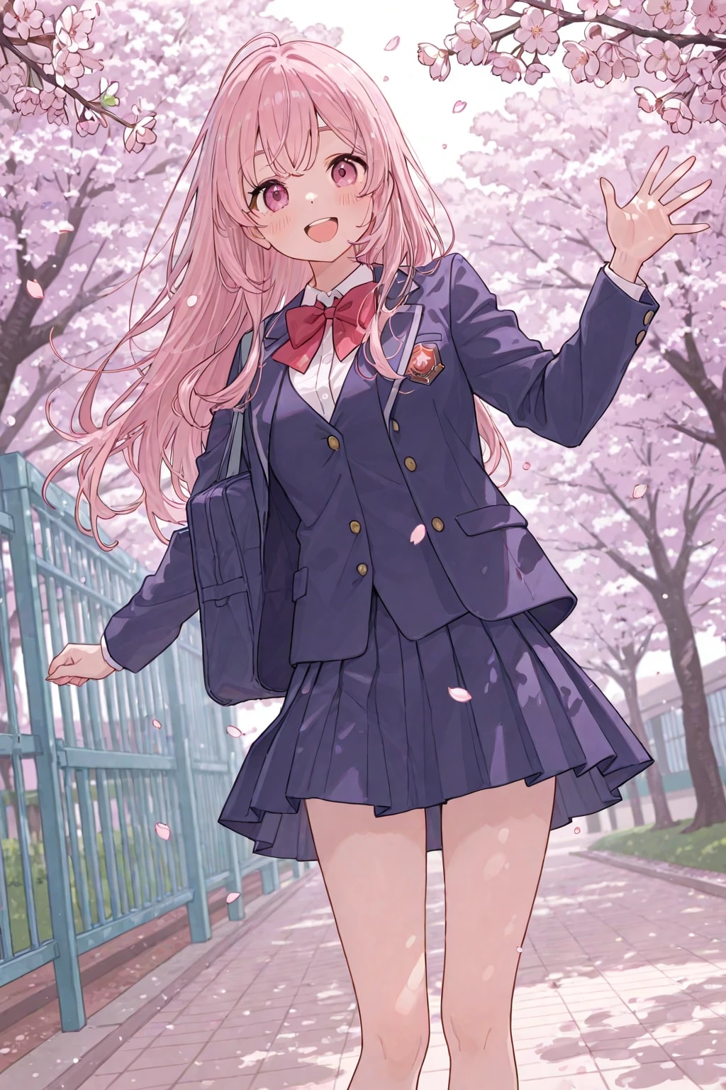 ブレザー制服 | の人気AIイラスト・グラビア