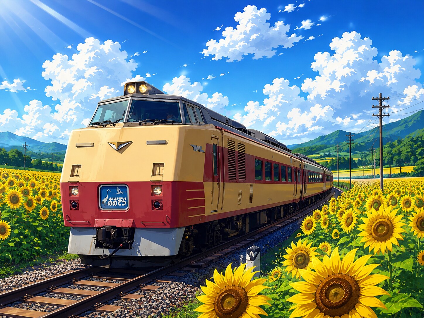 思い出の夏の風景