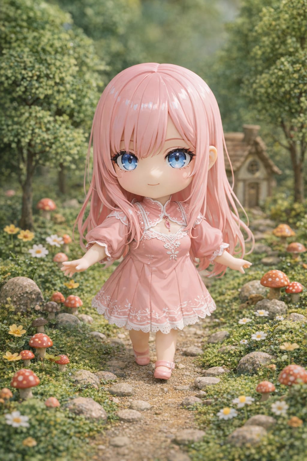 えきどなちゃんの森でお散歩