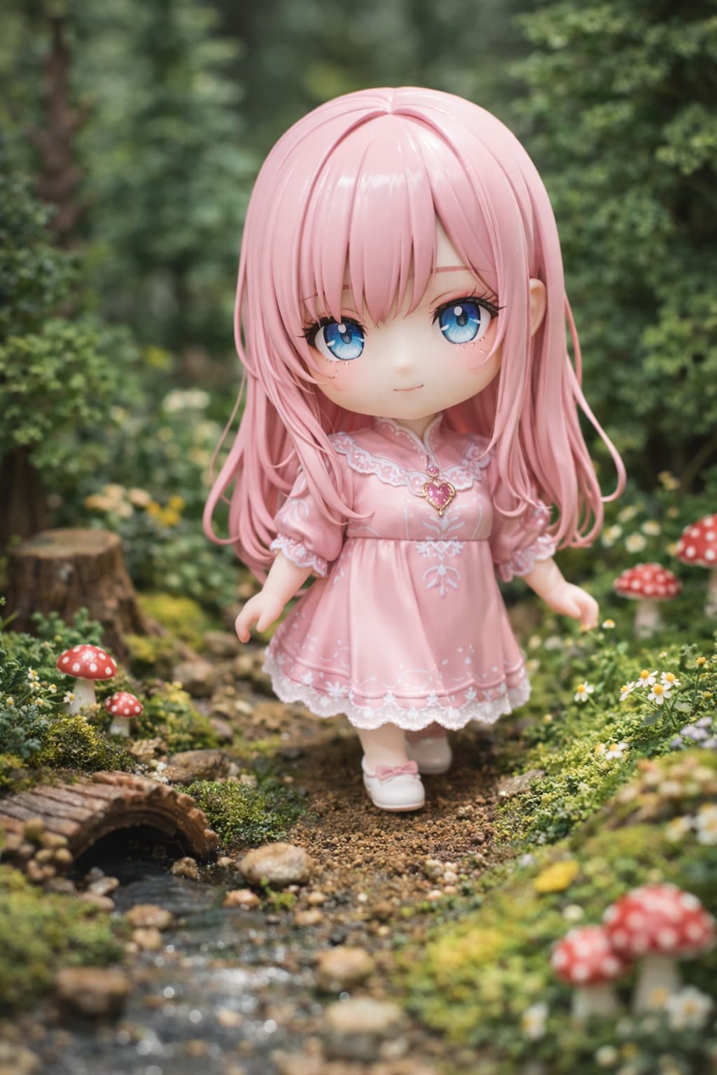 えきどなちゃんの森でお散歩