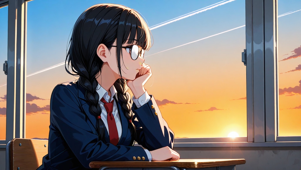 同じクラスの地味子さん