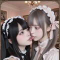 地雷系ちゃんのレズビアン005《ゴシックロリータSeaArt》 11枚目