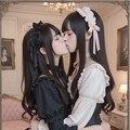 地雷系ちゃんのレズビアン005《ゴシックロリータSeaArt》 7枚目