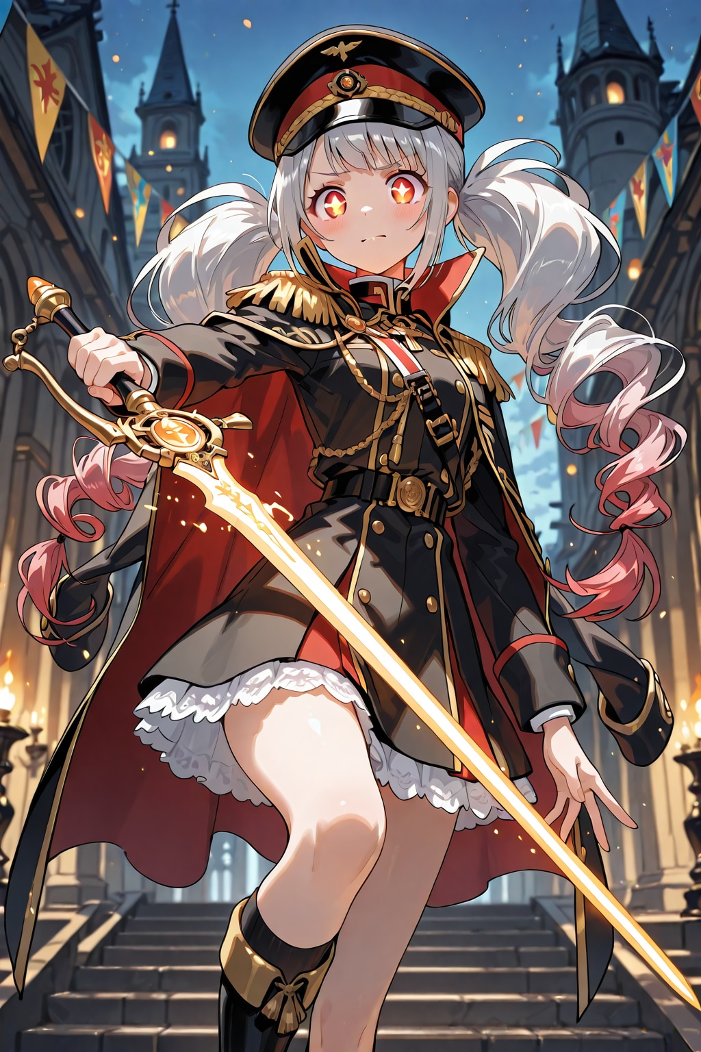 軍人さん風な魔法少女