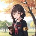 委員長ちゃんと一緒に読書の秋 6枚目