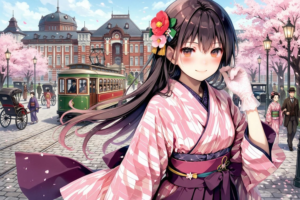 大正浪漫娘
