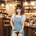 【12枚】見せてくれるカフェ店員ちゃん No.2 7枚目