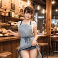 【12枚】見せてくれるカフェ店員ちゃん No.2 3枚目