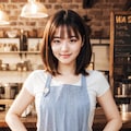 【12枚】見せてくれるカフェ店員ちゃん No.2 4枚目