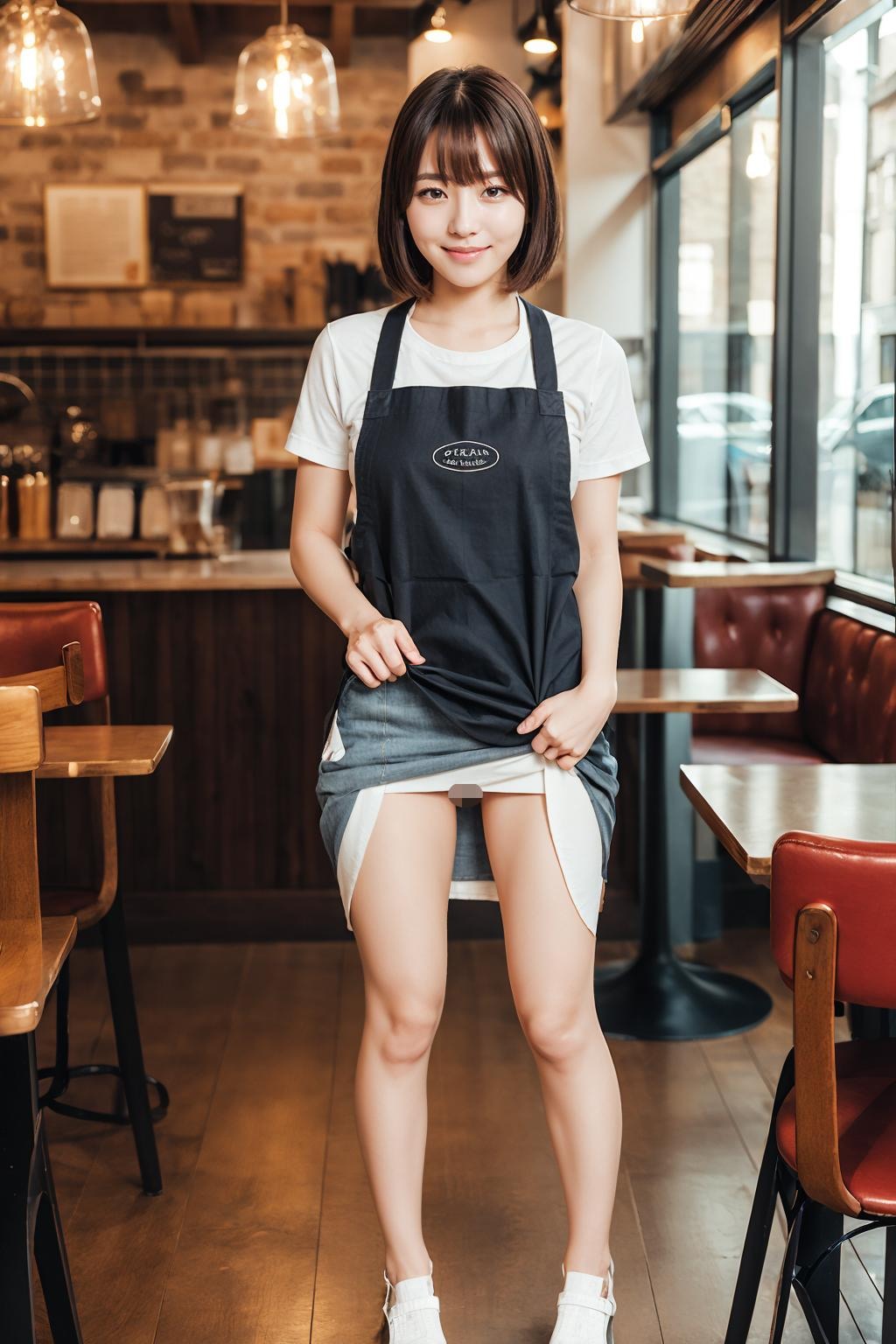 【12枚】見せてくれるカフェ店員ちゃん No.2