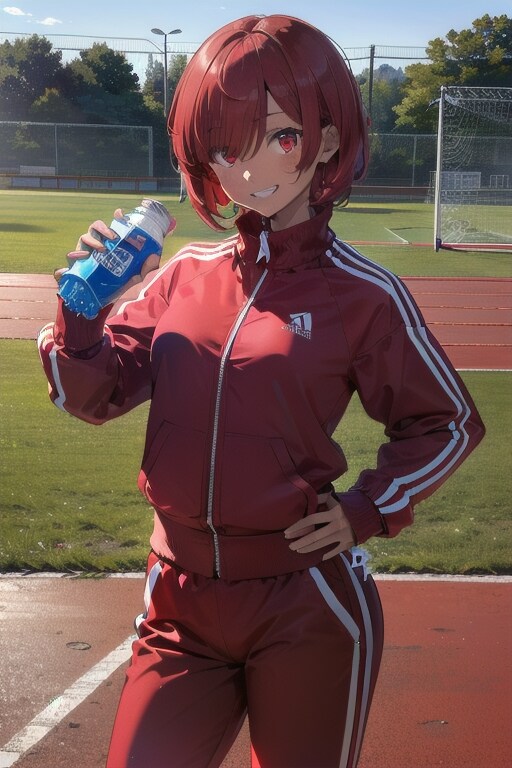 お、ガンバってるね