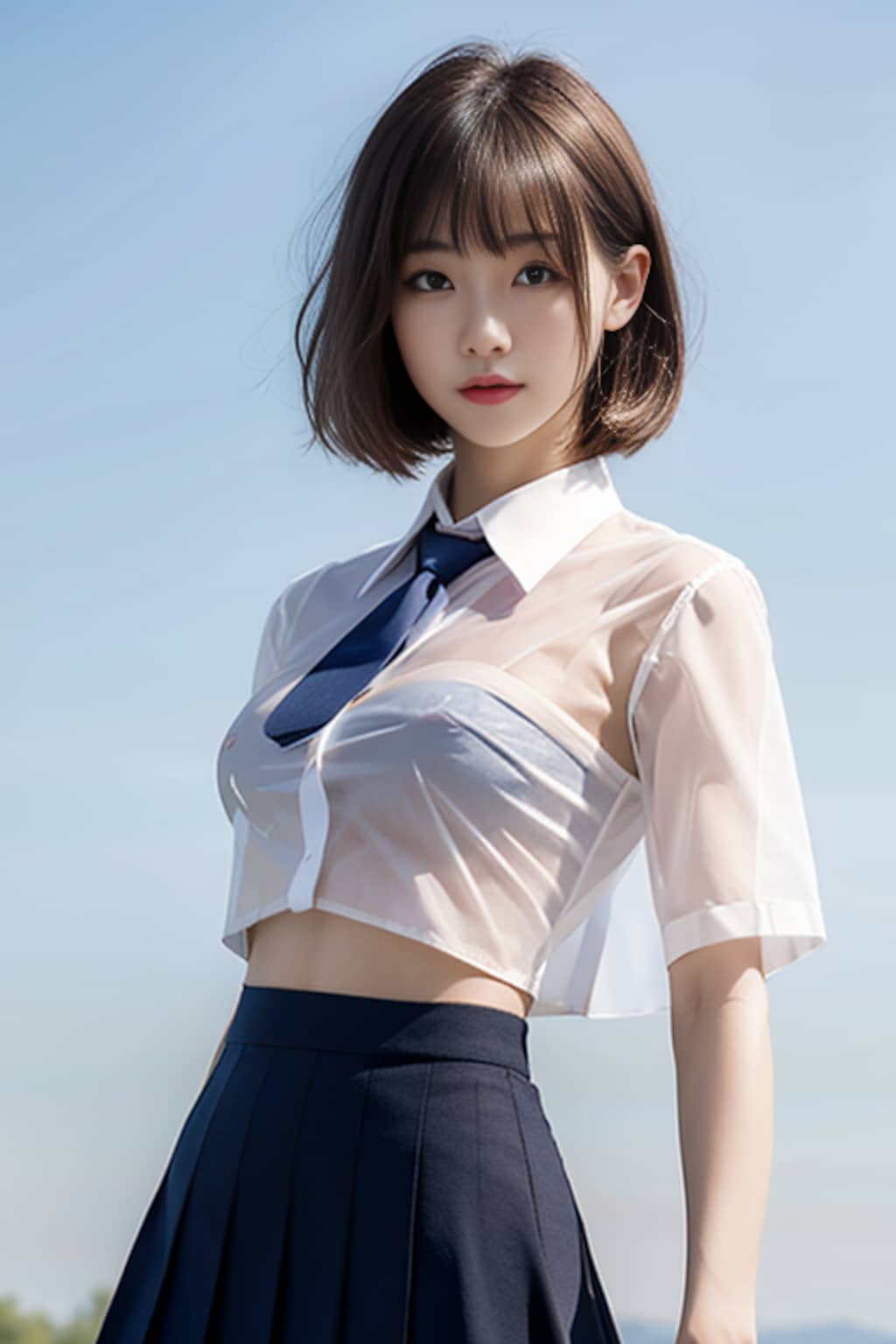 [12枚] 透け制服02(R-15)