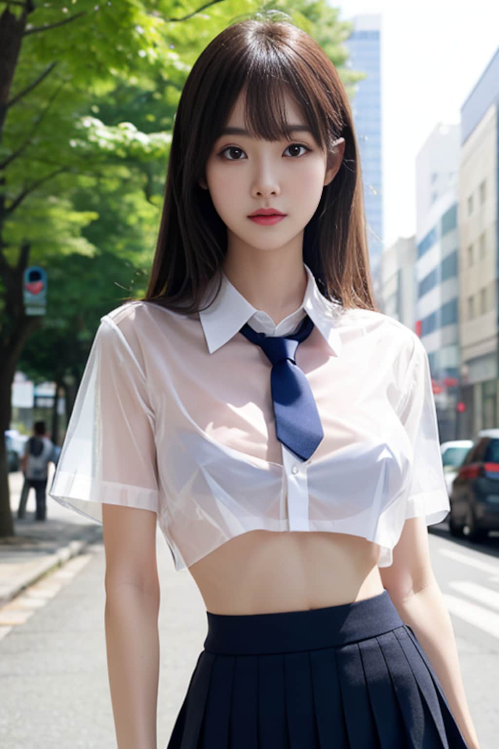 [12枚] 透け制服02(R-15)