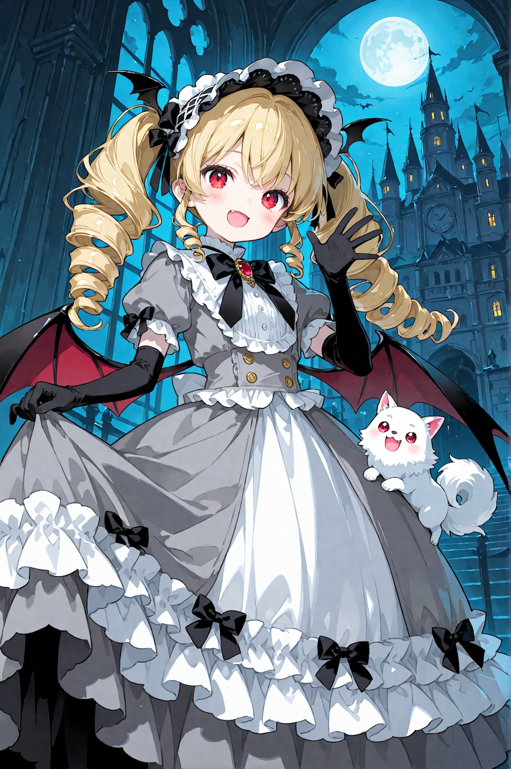 【第4夜】金髪ドリル吸血鬼と不死の魔女