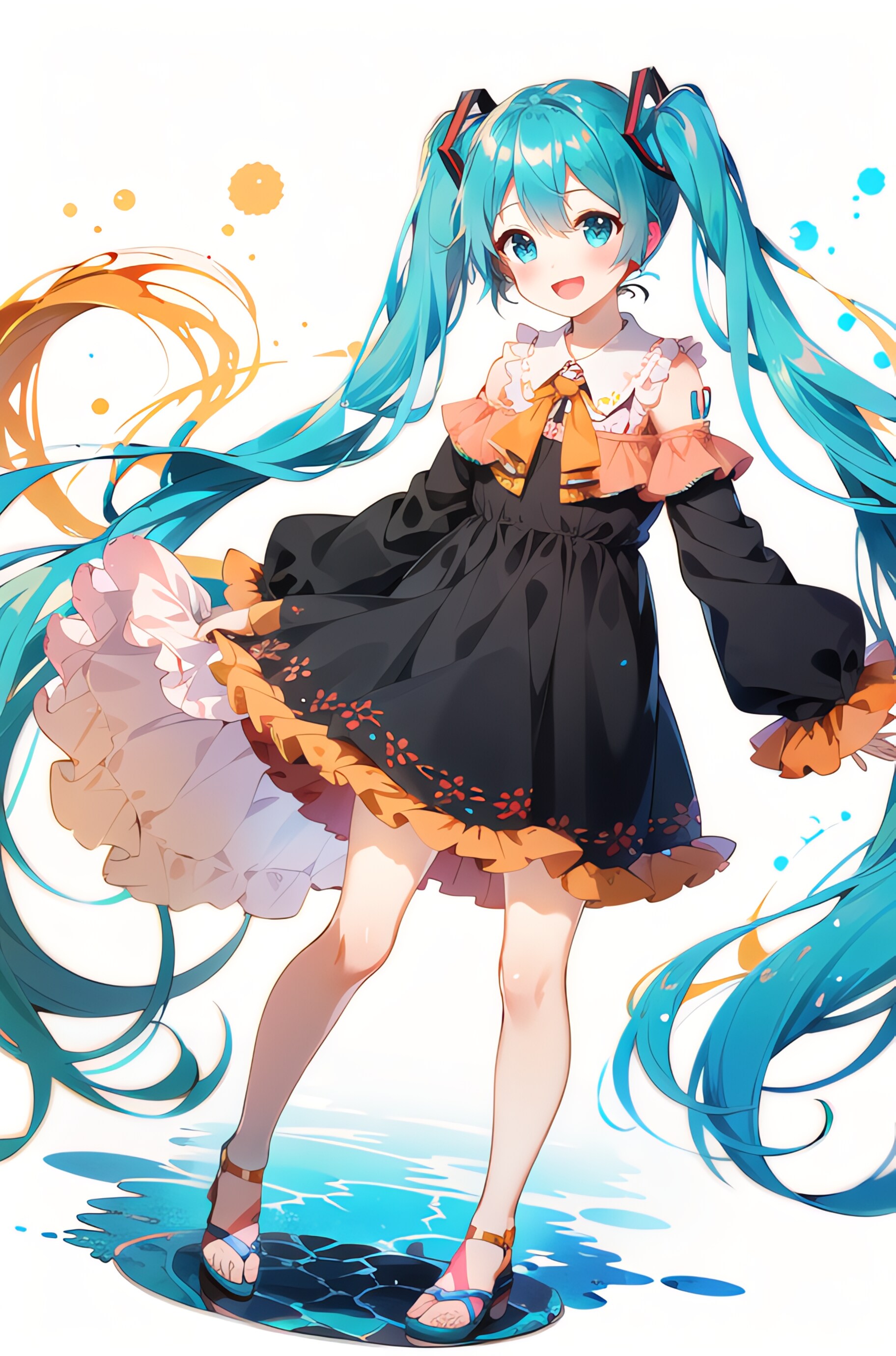 ワンピかわいいミクさん
