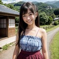 田舎の女の子 2枚目