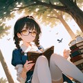 青空読書 4枚目