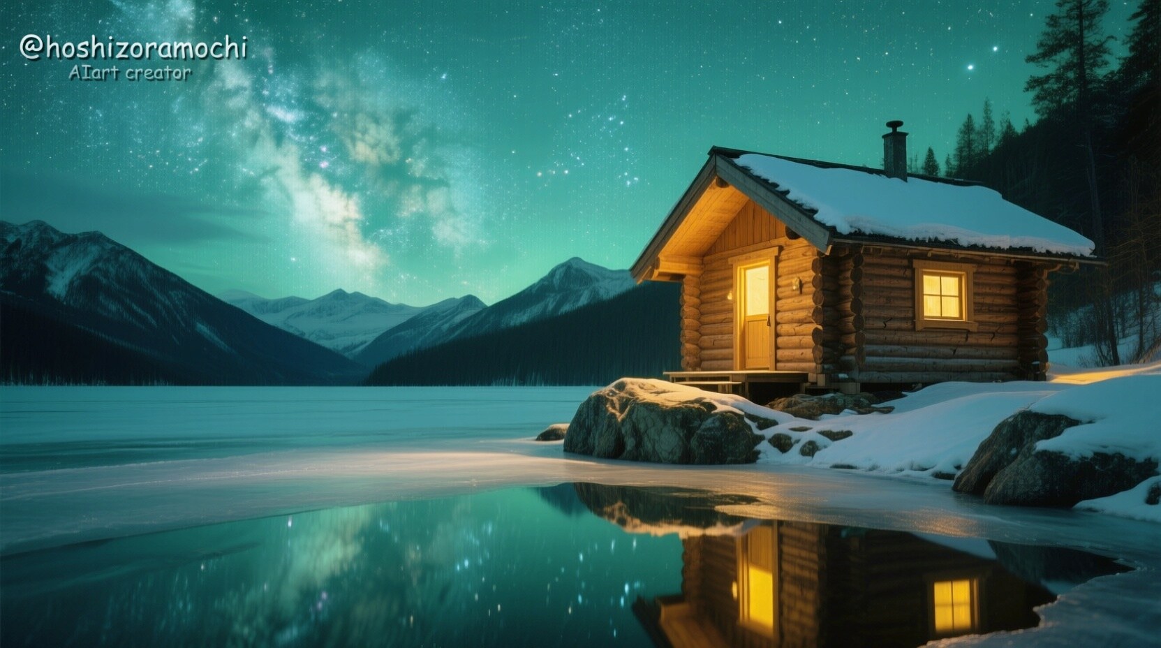 星の下で、火は一人の心を温めた——🔥 | の人気AIイラスト・グラビア