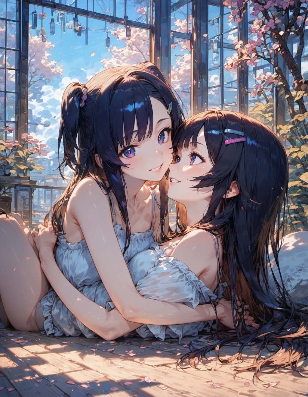 Intimate Whispers on a Sunny Morning