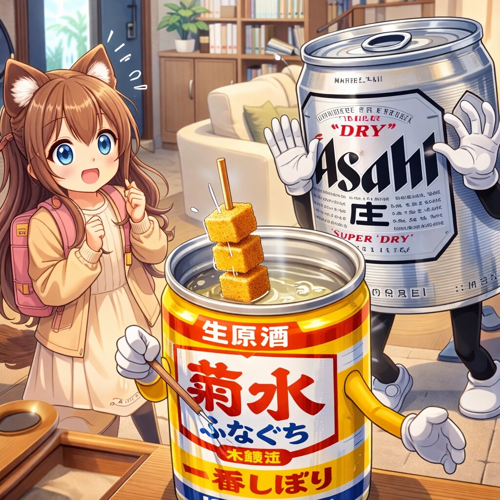 実家に帰るとカステラを日本酒に浸されてた小さな女の子