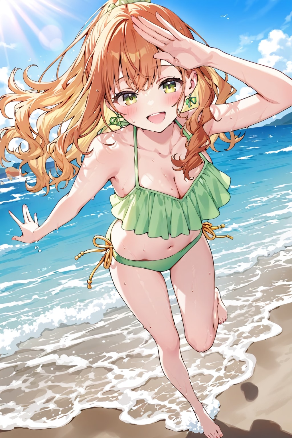 水着の彼女