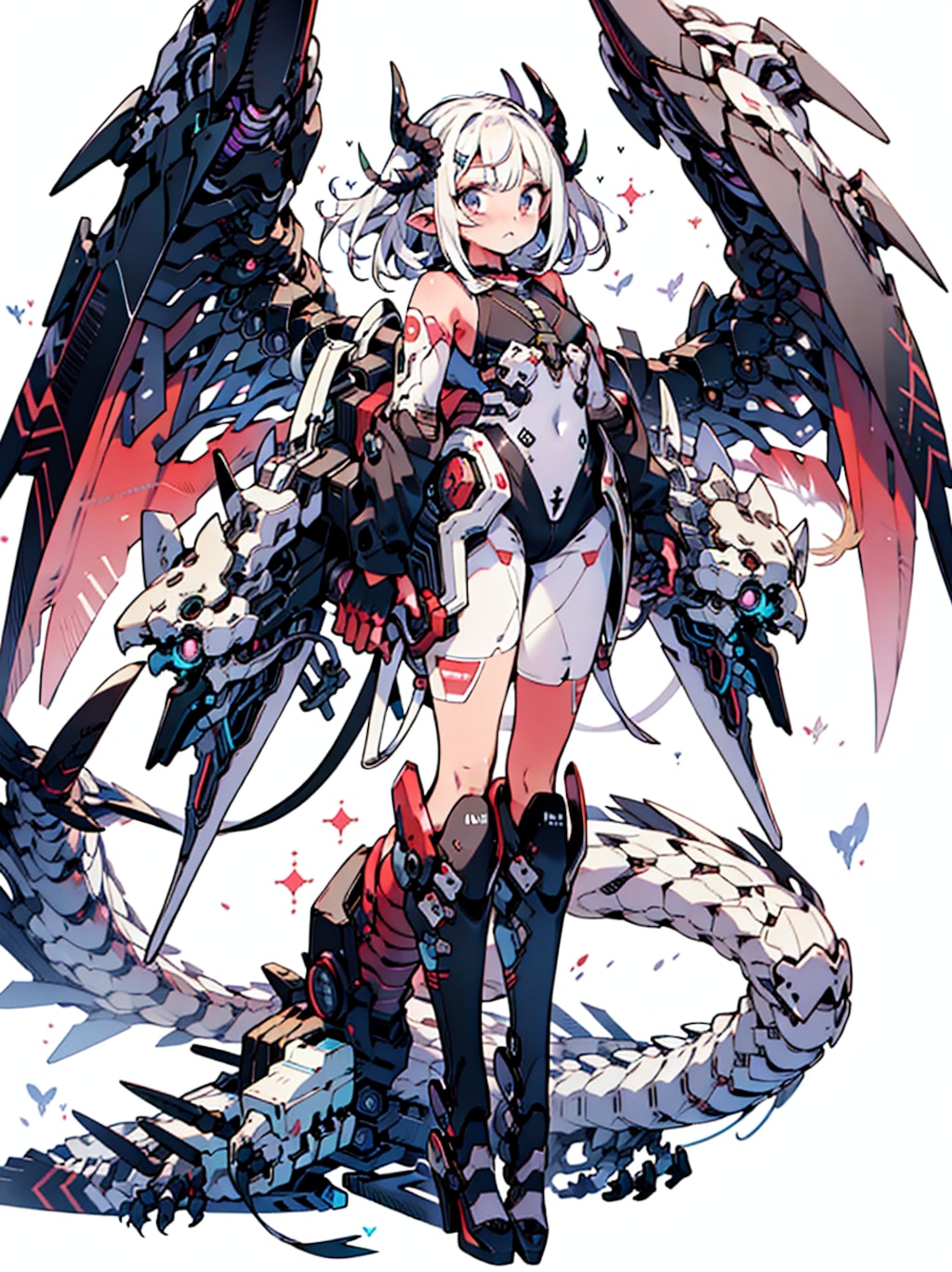 メカ娘　ドラゴン