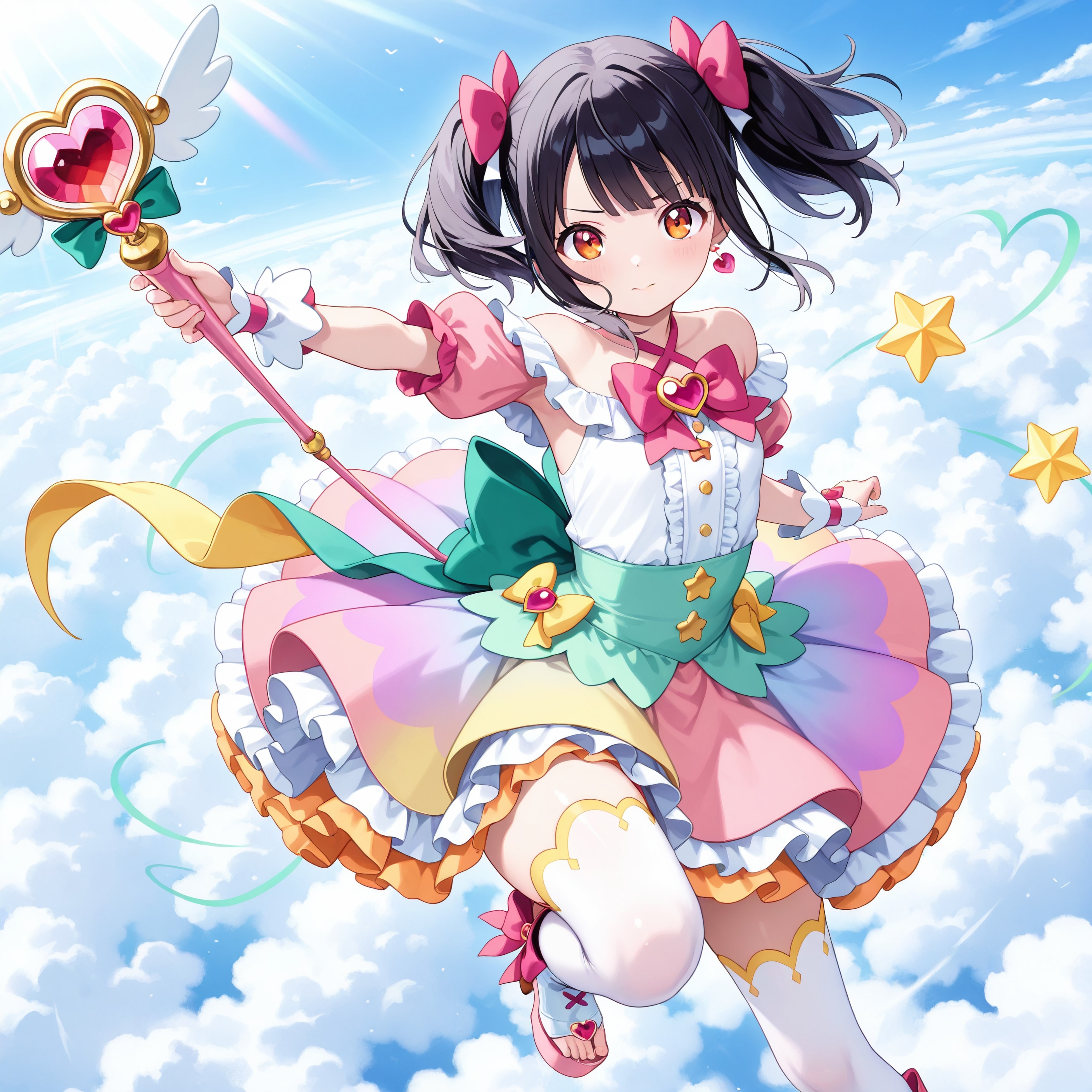 戦う魔法少女 | の人気AIイラスト・グラビア