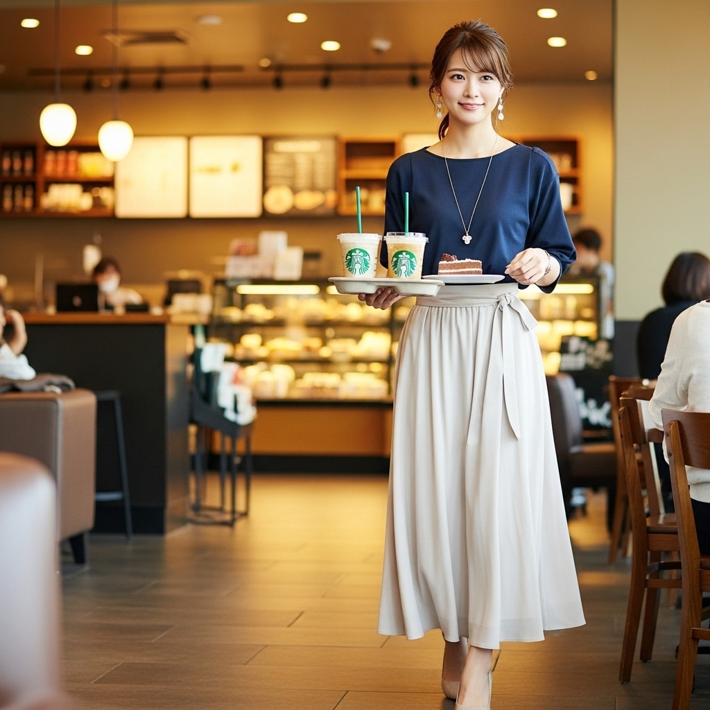 スターバックスにて