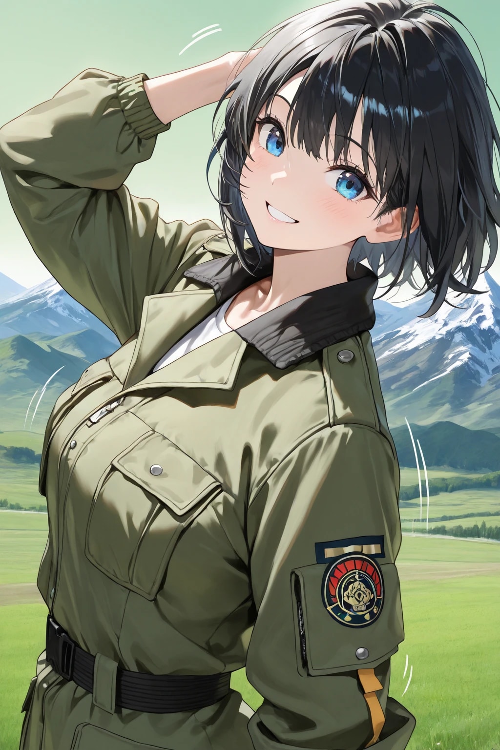開放
