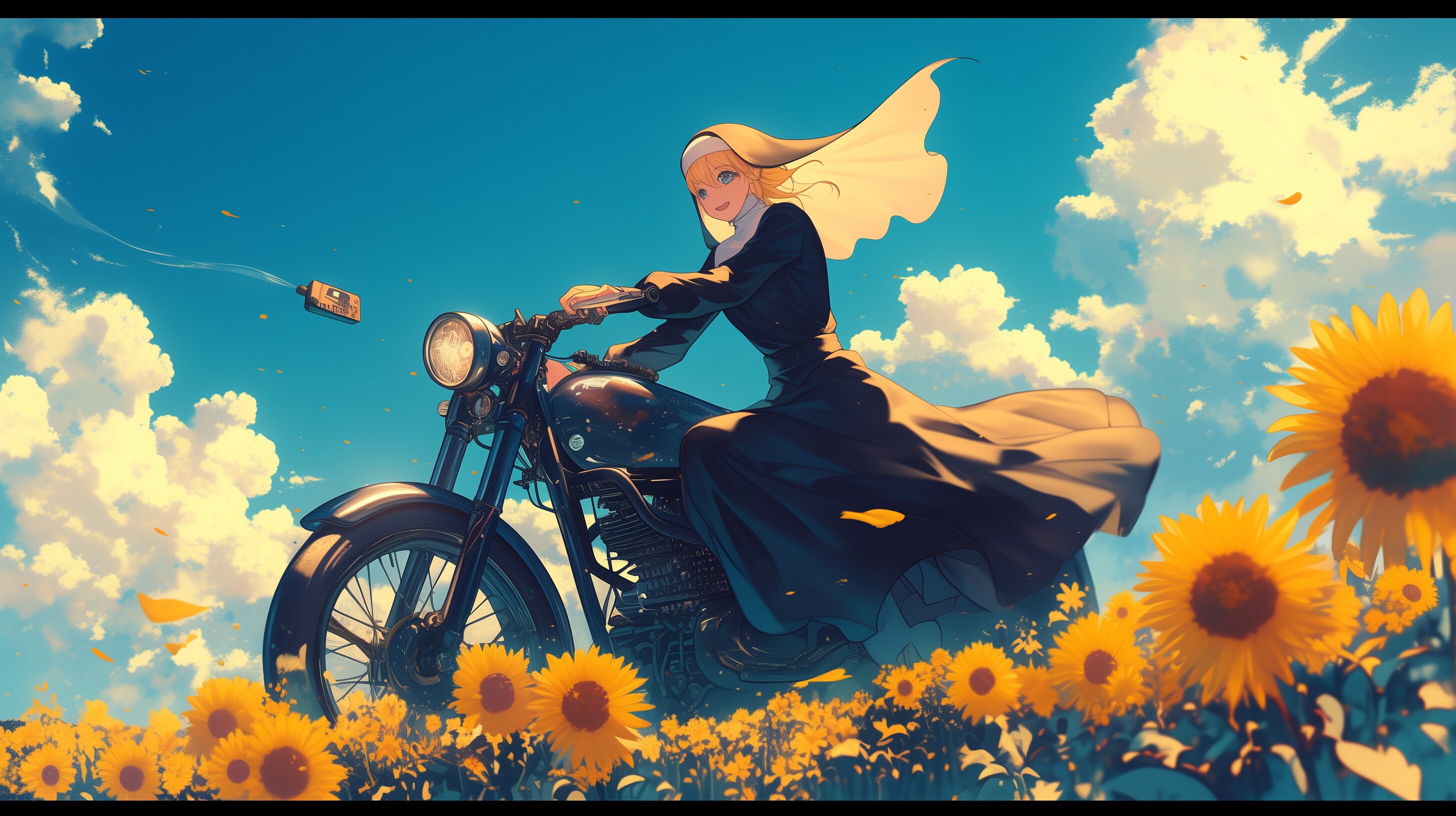 おバイクですわ～～ | の人気AIイラスト・グラビア