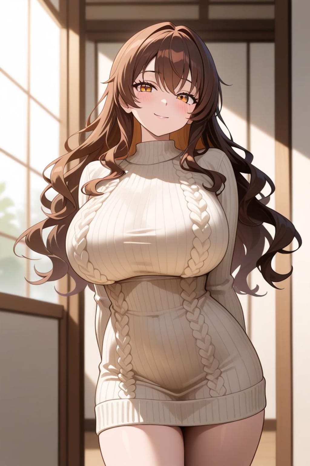 震堂千秋　セーター