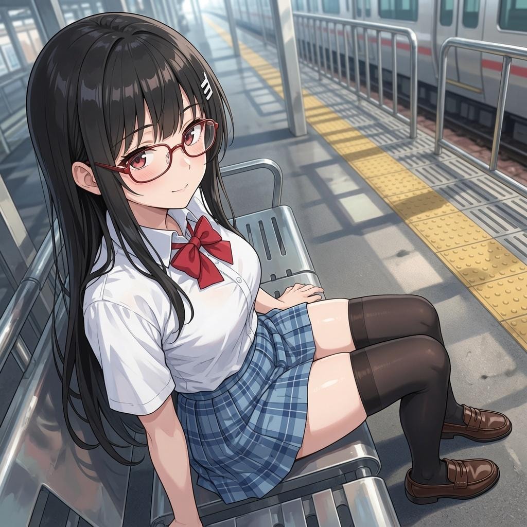 プロは、黒髪メガネがリスク最小と知っている