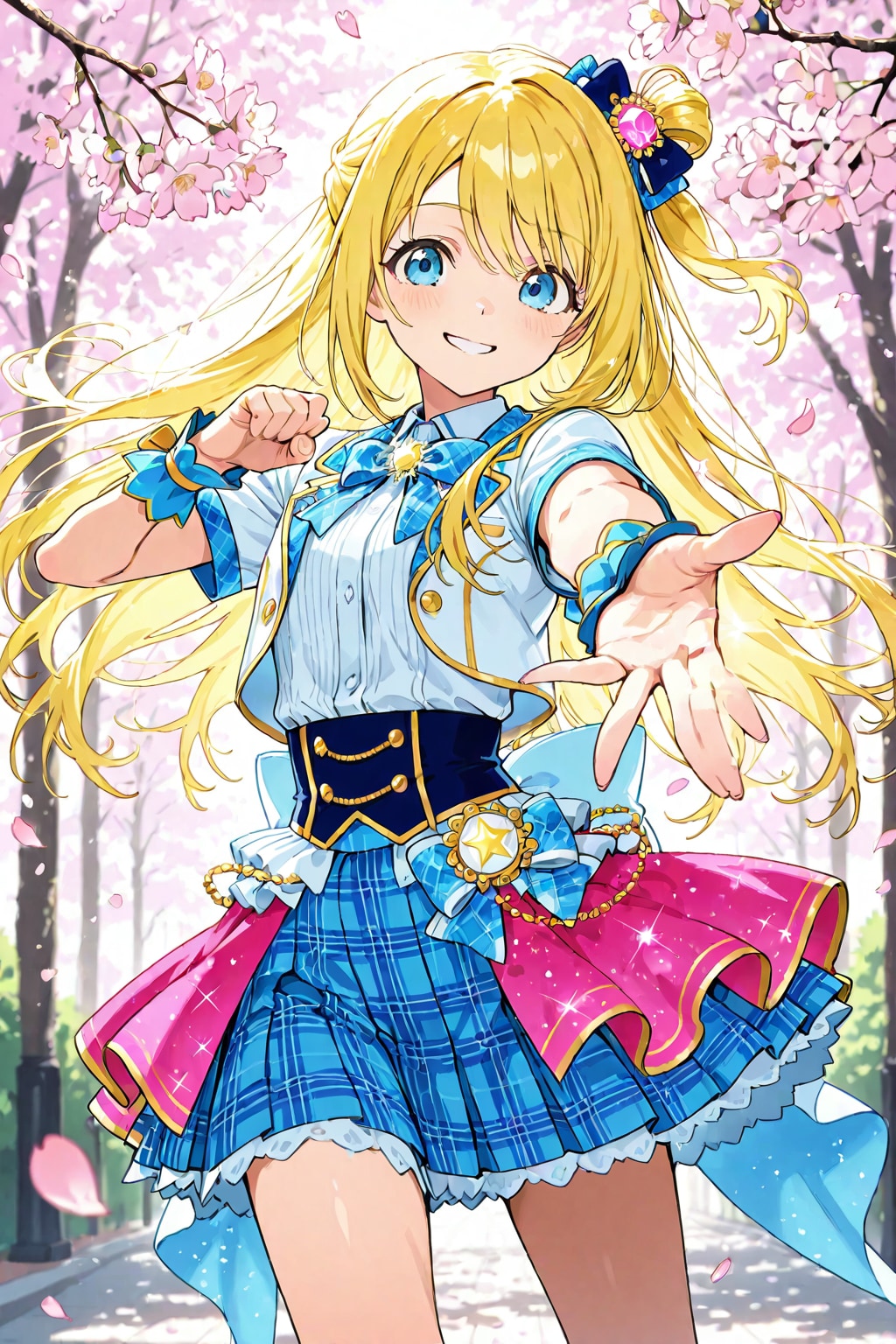 アイドルデビューしながら入学式に挑むスタイル