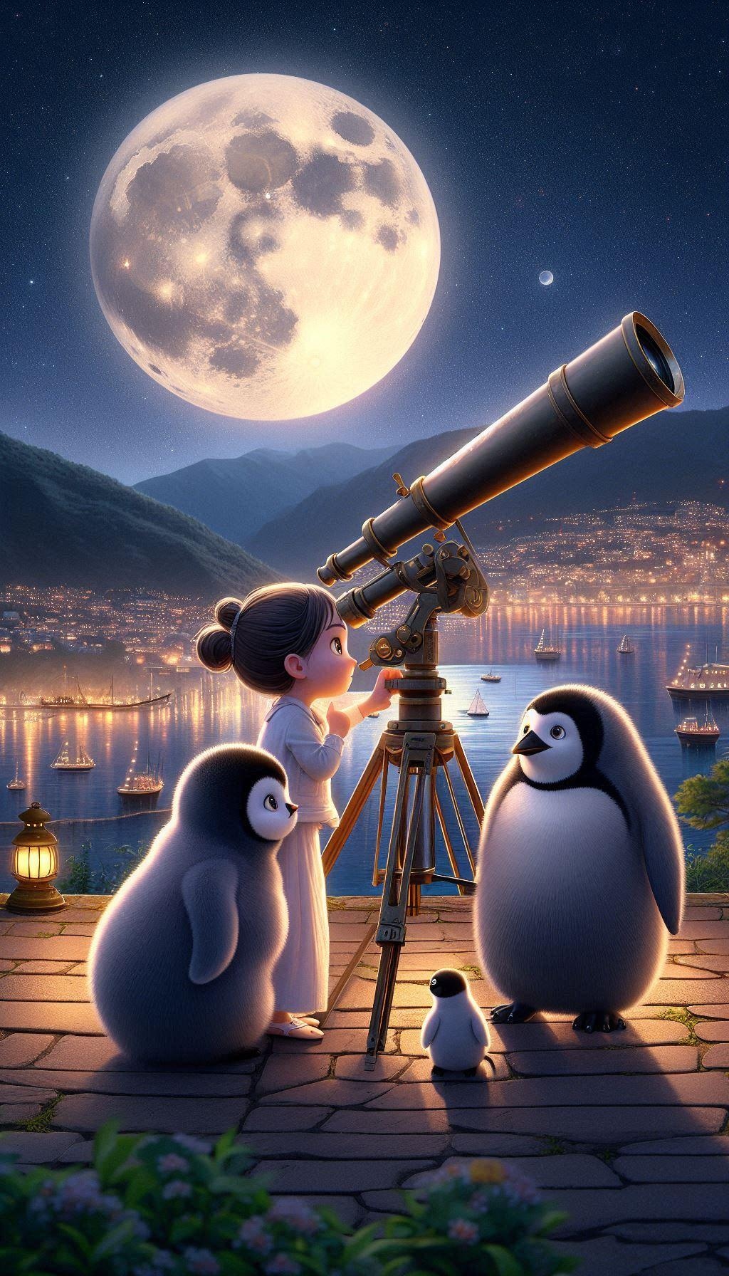 ５『お月様こんばんは。』