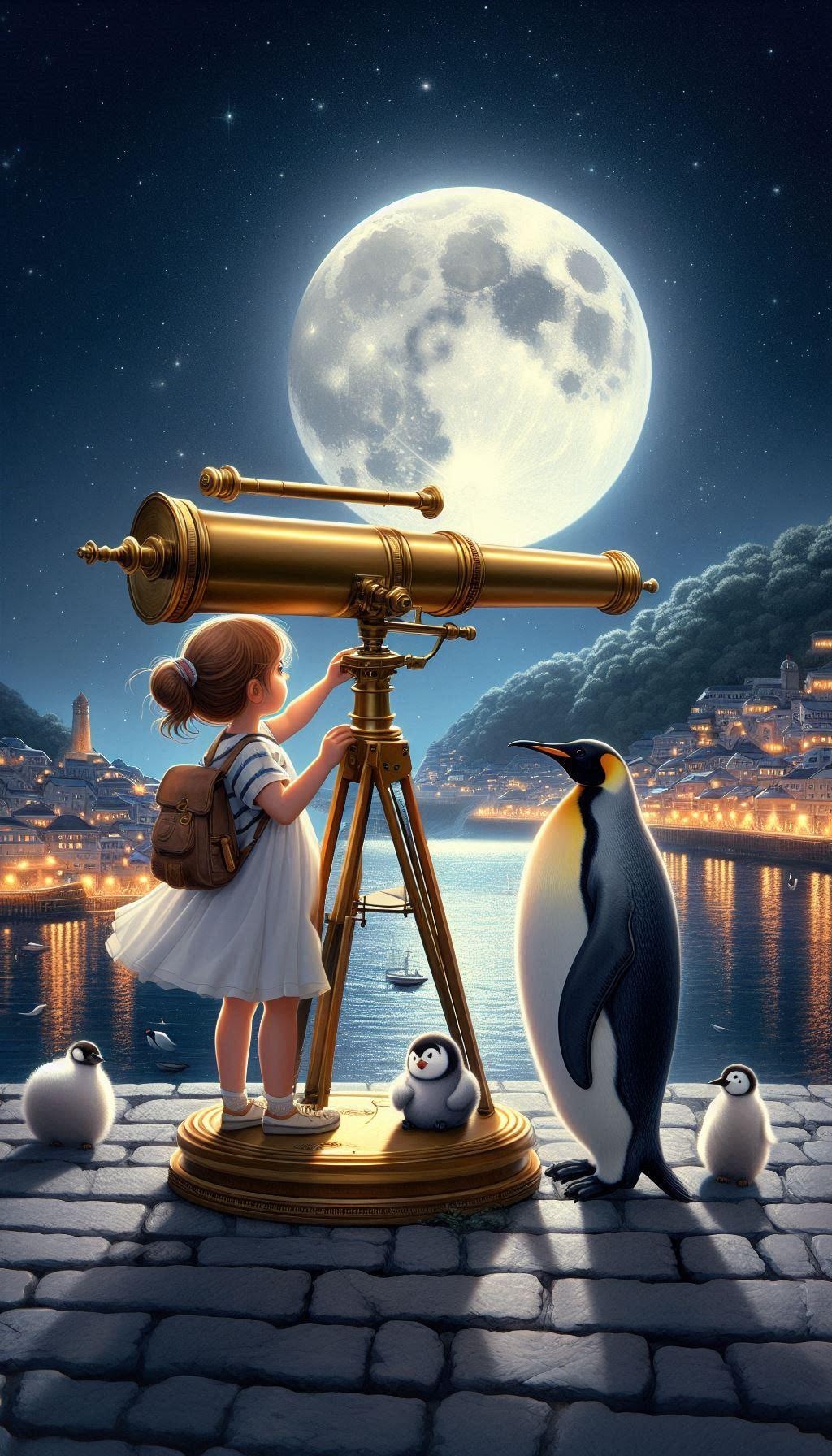 ５『お月様こんばんは。』