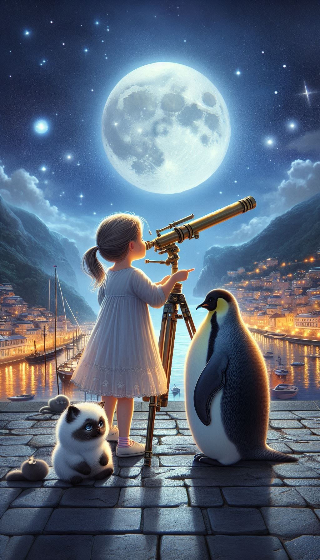 ５『お月様こんばんは。』