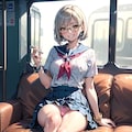 挑発JKさん㊻ 2枚目