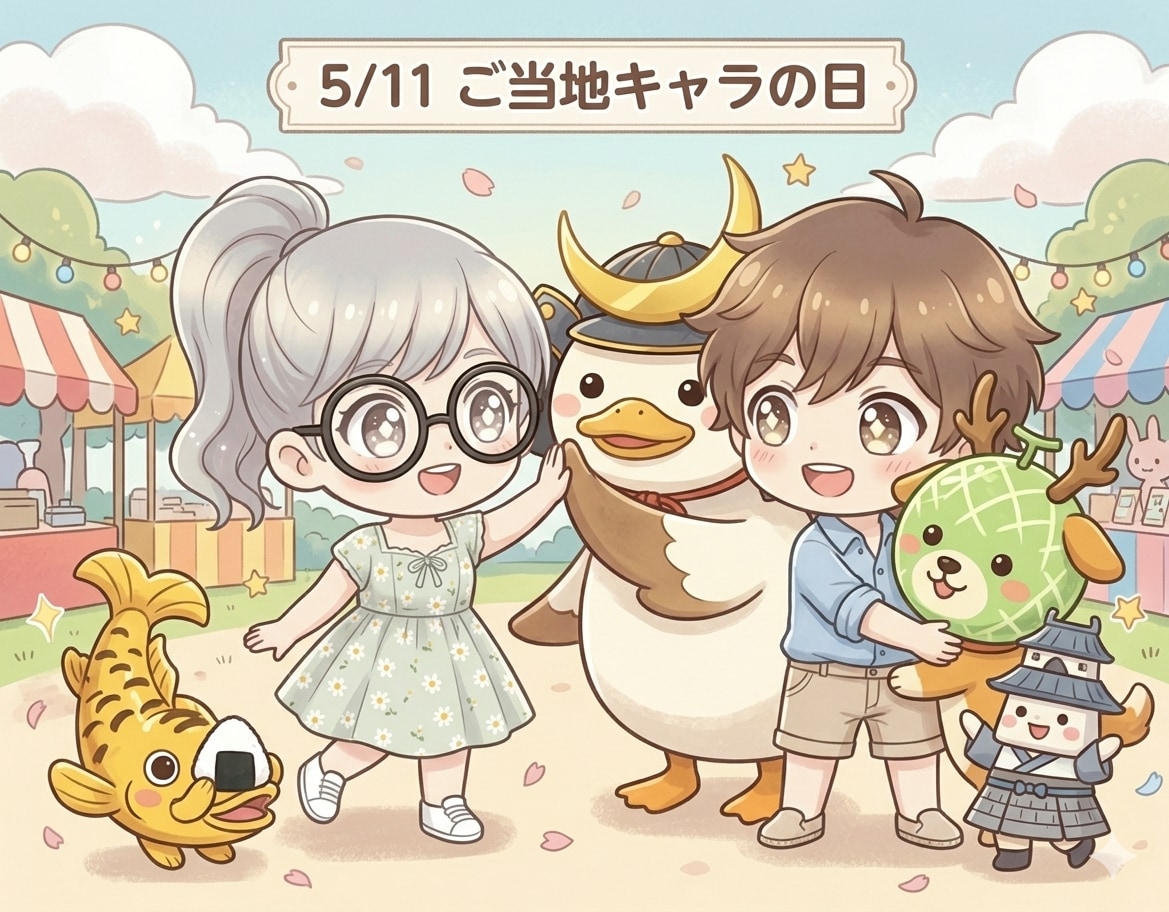 今日は「ご当地キャラの日」 | の人気AIイラスト・グラビア