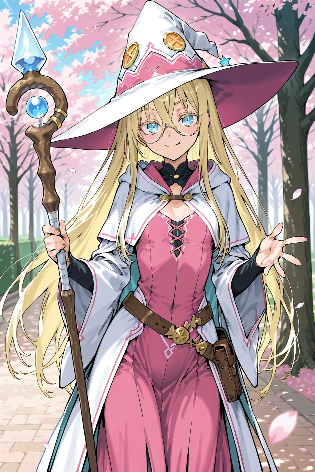 ピンク魔女