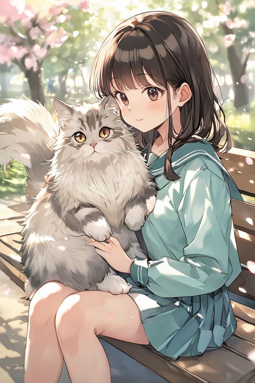 一緒にお花見🌸 | の人気AIイラスト・グラビア