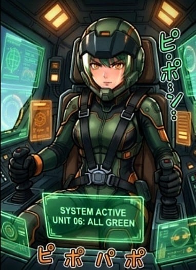 敵影！複数機接近中！！　　　　　　　　　　　　　　最新型試作機･出撃せよ！！ | の人気AIイラスト・グラビア