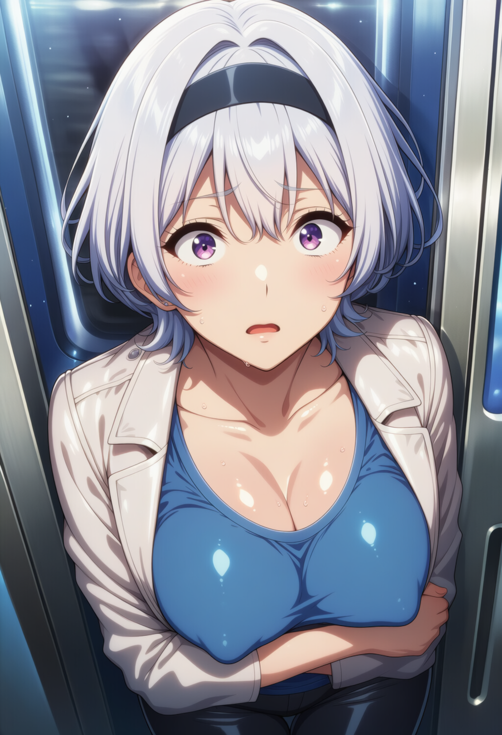 【お題箱】電車内テスト002【260613 / 10枚】
