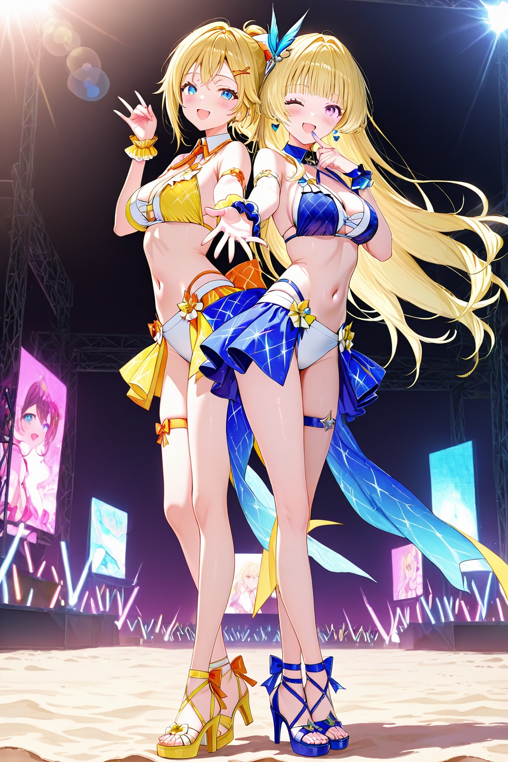 ライブの合間に