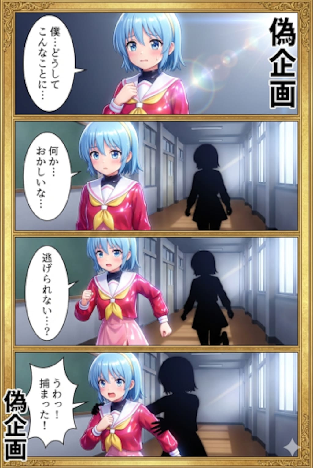 ハヤテのごとく　綾崎ハヤテ　セーラー服