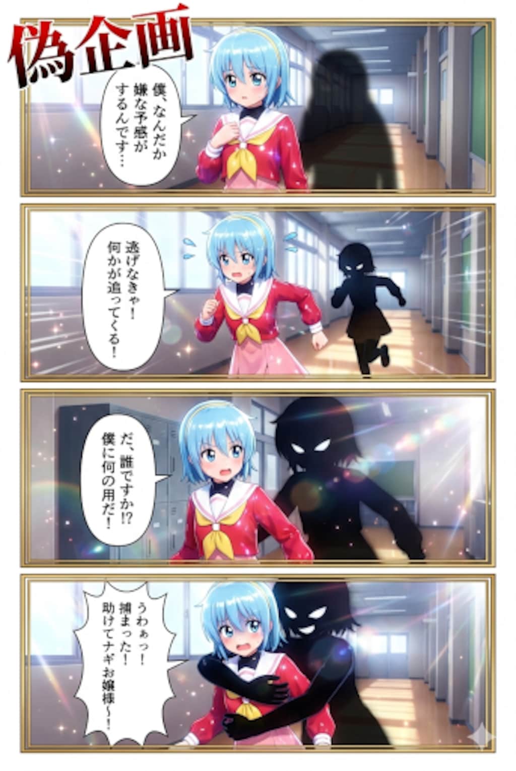 ハヤテのごとく　綾崎ハヤテ　セーラー服