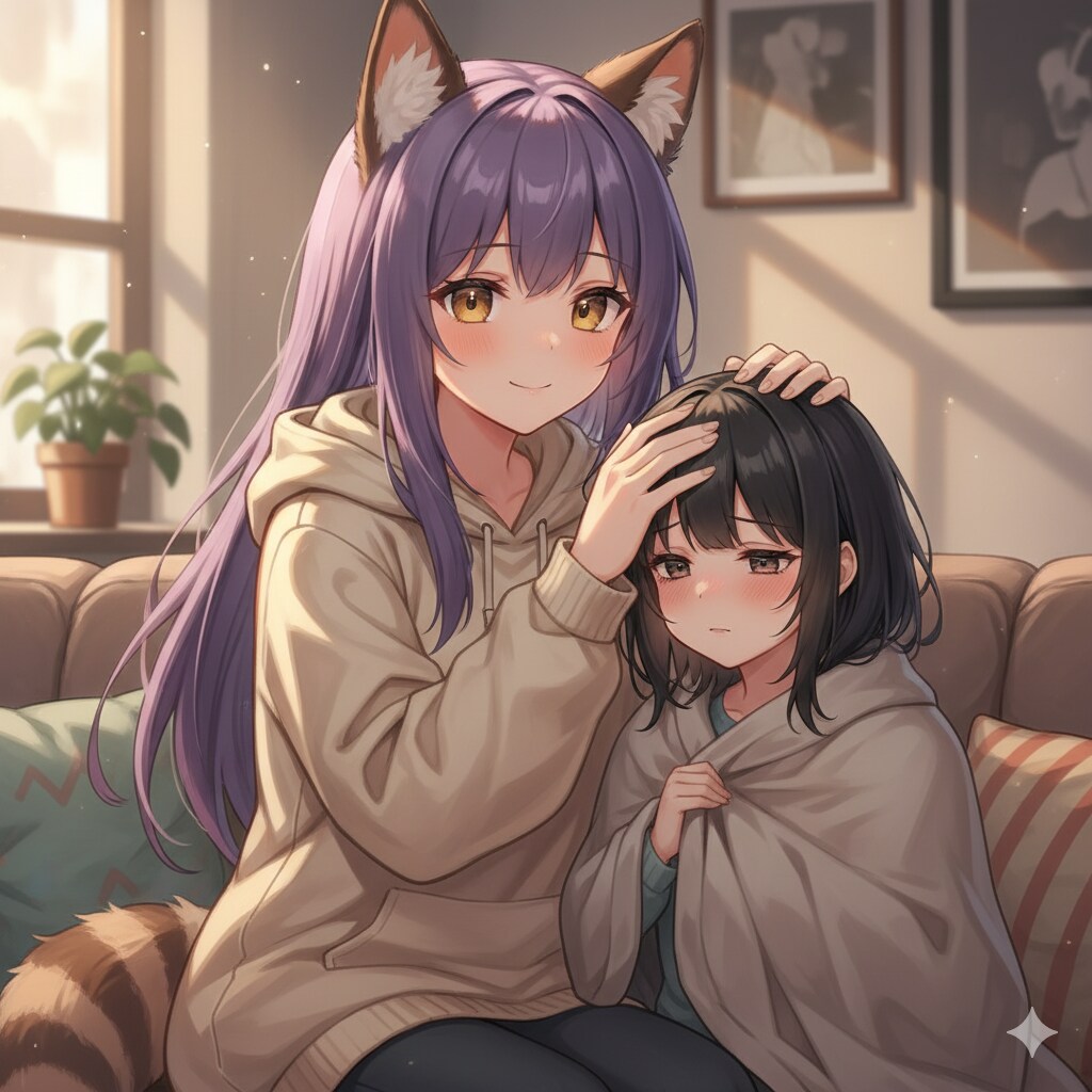 ［かぞうどうぞ］慰めてあげてます。