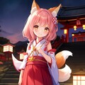 巫女狐ちゃん 2枚目