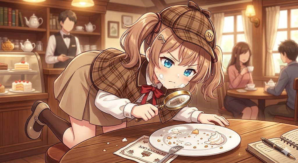 私のケーキを食べた犯人は・・・