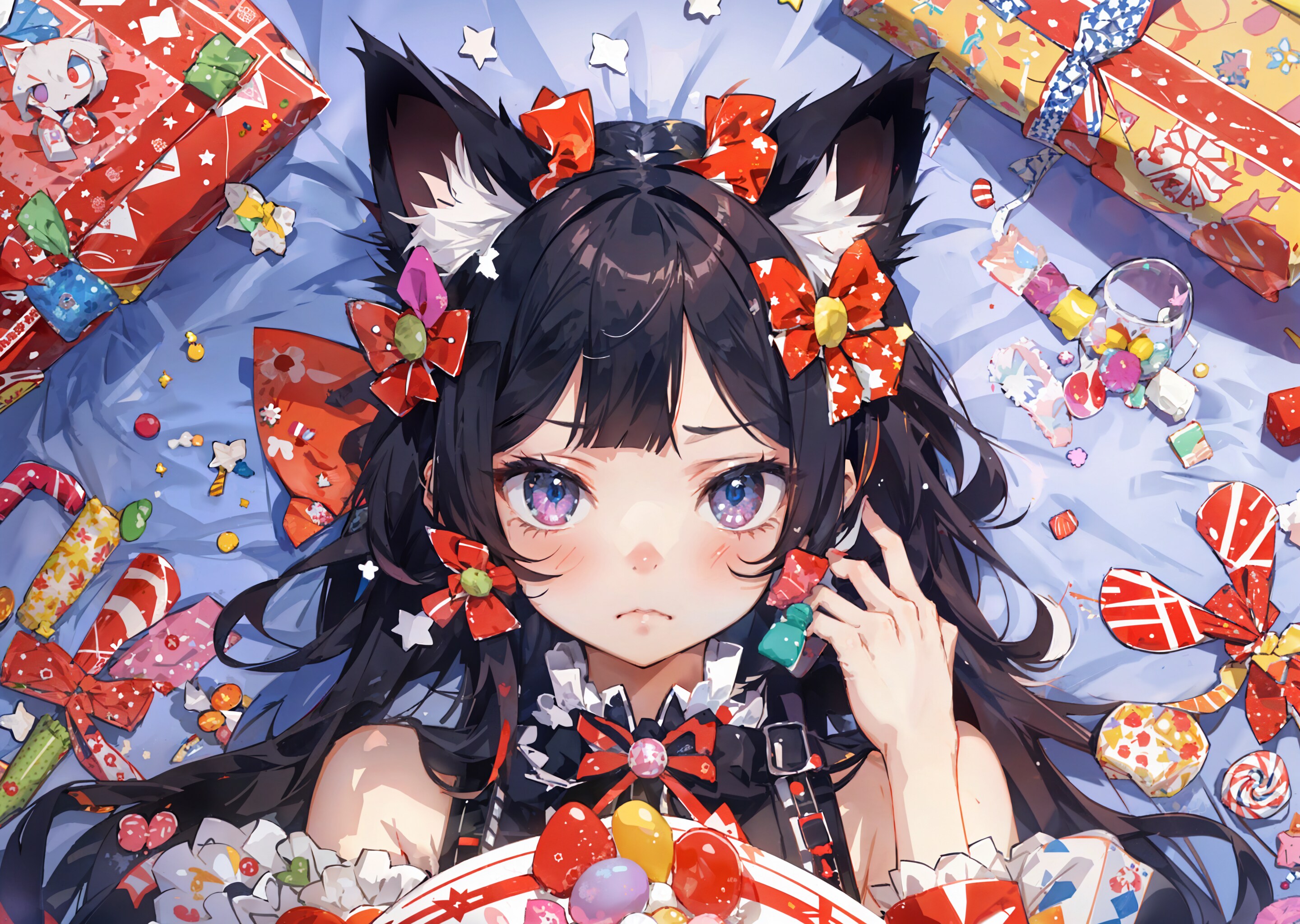 お菓子を下さいな。